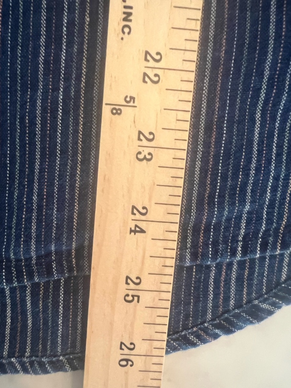 Madewell Courier Button Back Shirt in Cecile Stripe XS MSRP $72 EUC - Picture 6 of 10